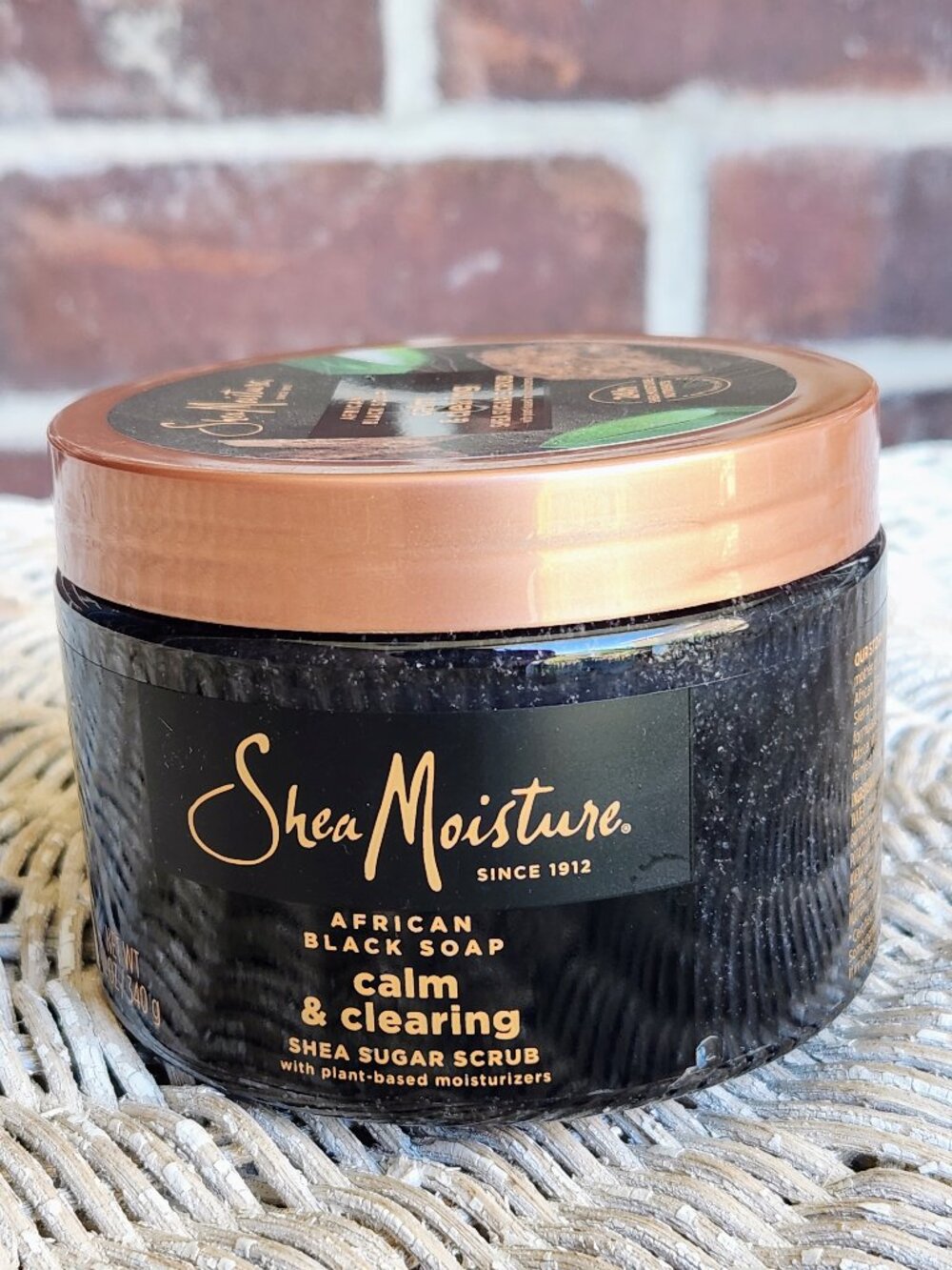 SheaMoisture Sugar Body Scrub African Black Soap